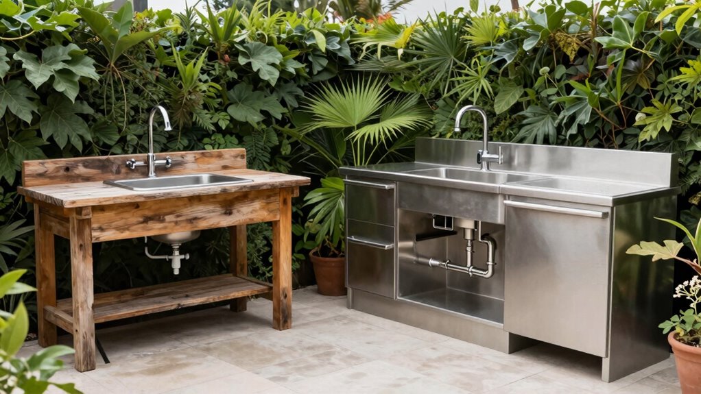 outdoor water access options