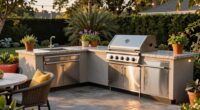 overlooked outdoor kitchen details