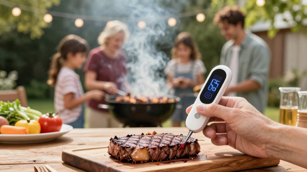 precise hands free grilling control