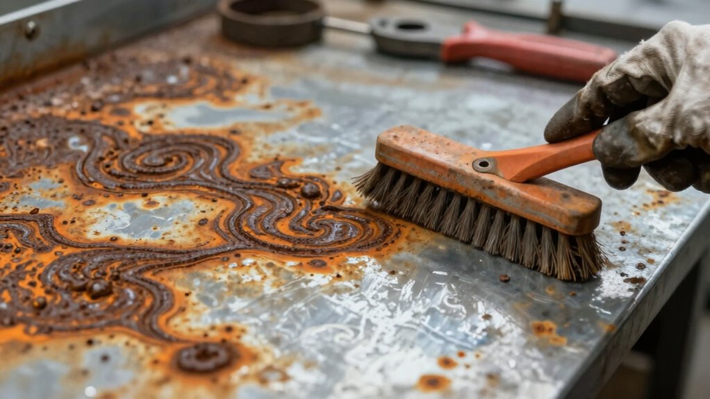 prevent rust through maintenance
