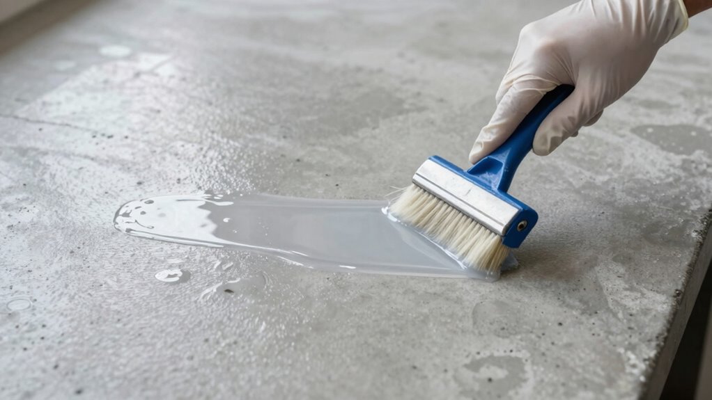 proper sealing prevents stains
