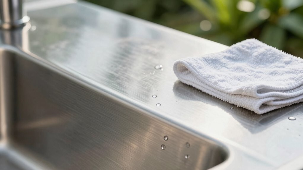 regular cleaning prevents rust