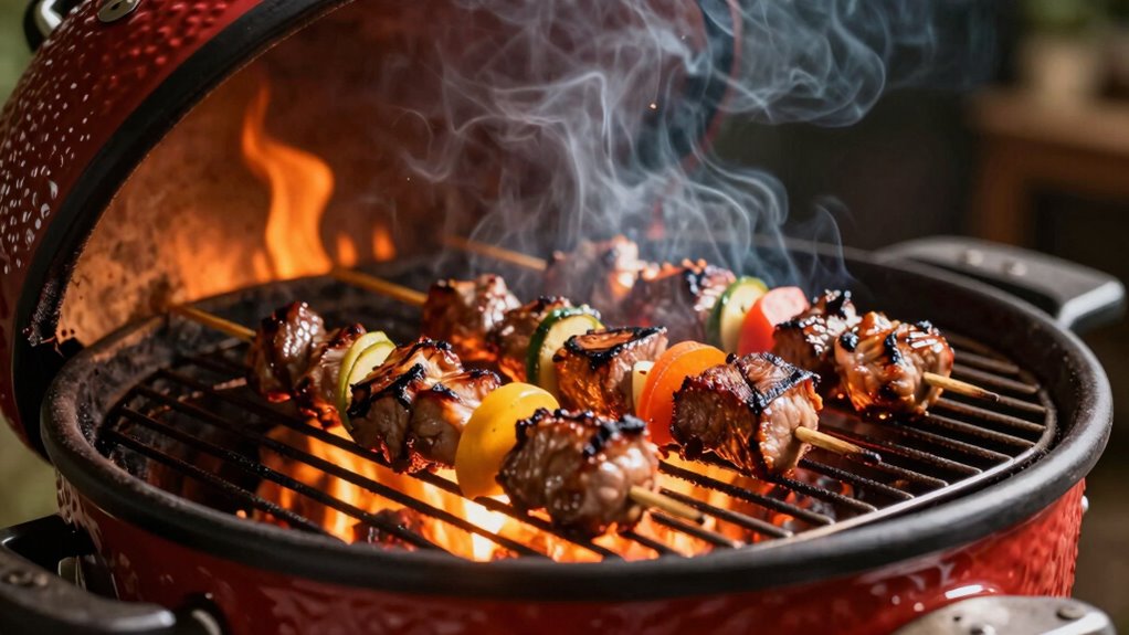 rich smoky flavor control