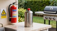 safe outdoor fuel storage
