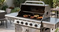 size reflects grilling capacity