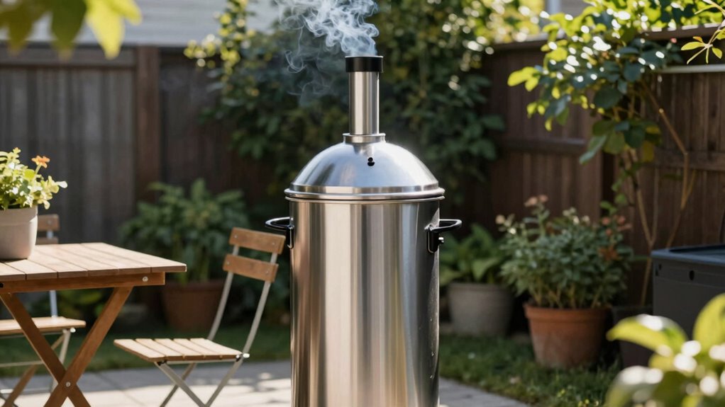 space saving flavorful vertical smoking
