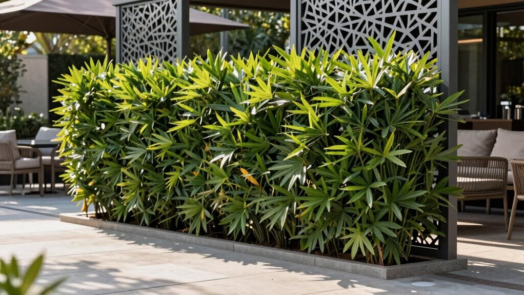 strategic durable landscape wind protection