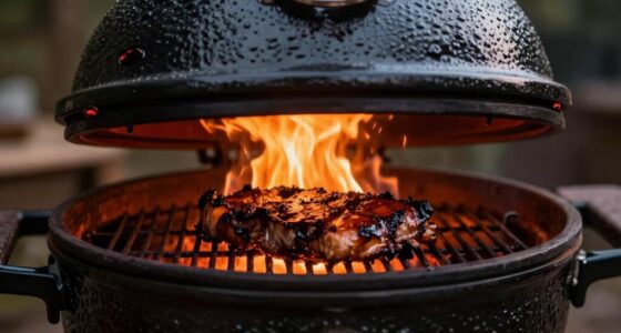 unique smoky temperature controlled grilling