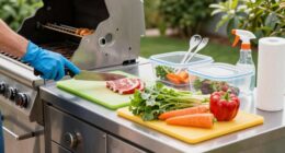 use separate utensils and surfaces
