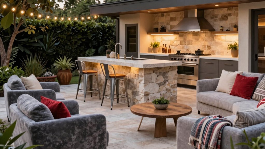 versatile comfortable outdoor seating