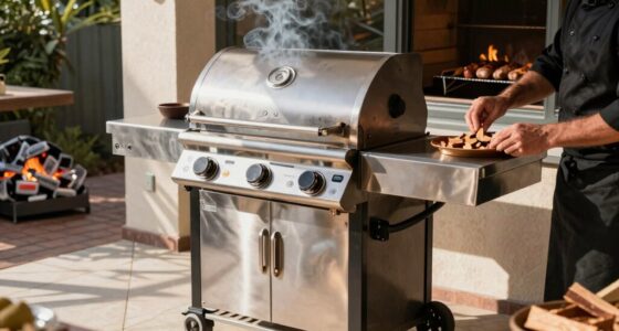 versatile grilling and smoking