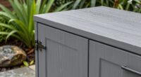 weather resistant outdoor cabinet materials