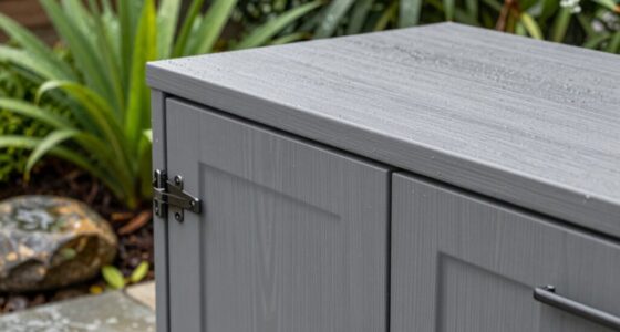 weather resistant outdoor cabinet materials