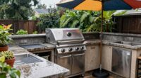 wet weather outdoor kitchen safety