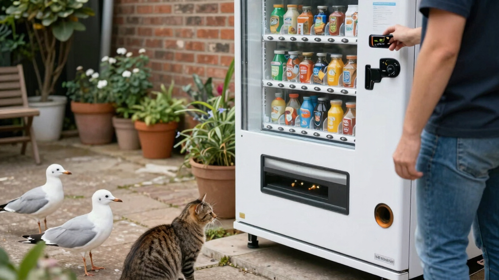 After Turkey introduced vending machines for stray cats, some seagulls started imitating cat sounds too