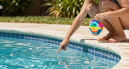 TIL swim diapers let the pee go in the pool, they are actually designed to