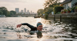 ‘You feel you’ve conquered the world’: a Thames swimmer on the river’s first bathing site in London