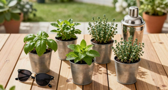 A Container Cocktail Garden Is the Secret to Fresh Summer Garnishes –3 Easy Combinations to Try in Small Gardens and Patios