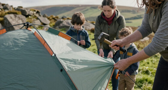 An almost wild camping trip: alternative family fun in the Peak District