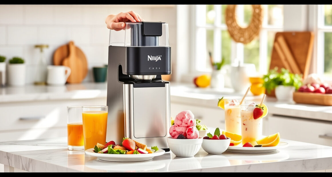 Beat the Summer Heat with Ninja CREAMi Deluxe Ice Cream Maker