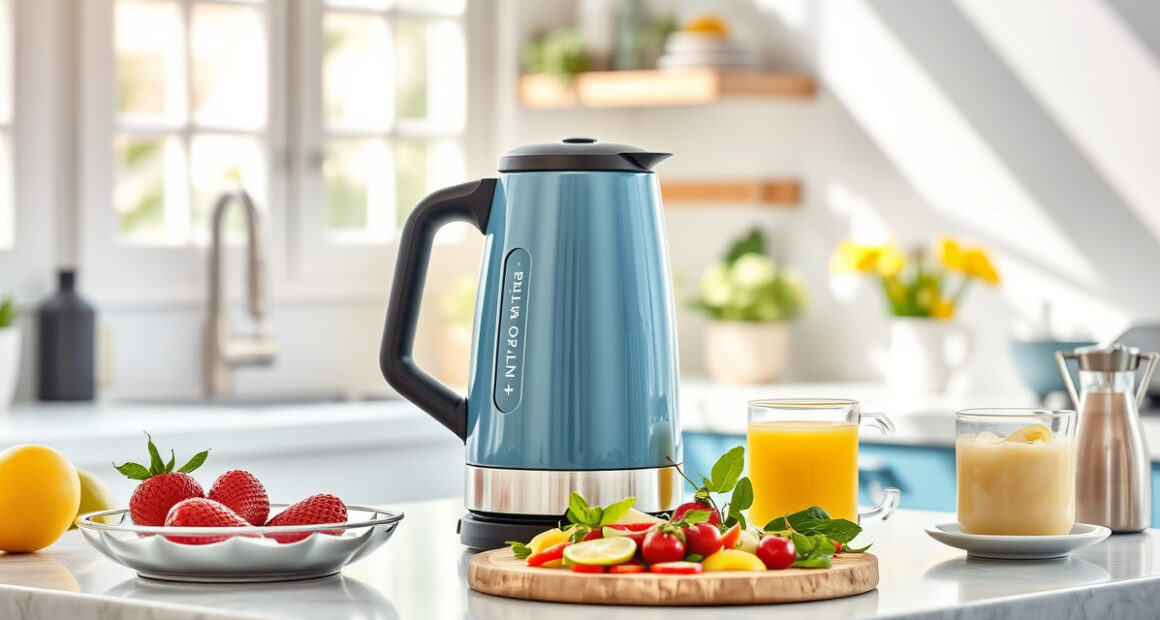 Cool Summer Iced Tea with Ninja KT200BL Electric Kettle