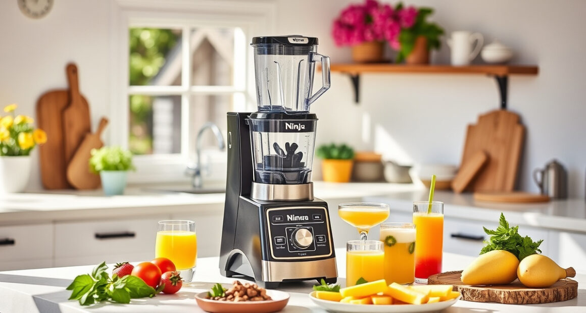 Cool Summer Smoothie Recipe with Ninja BN801 Kitchen System