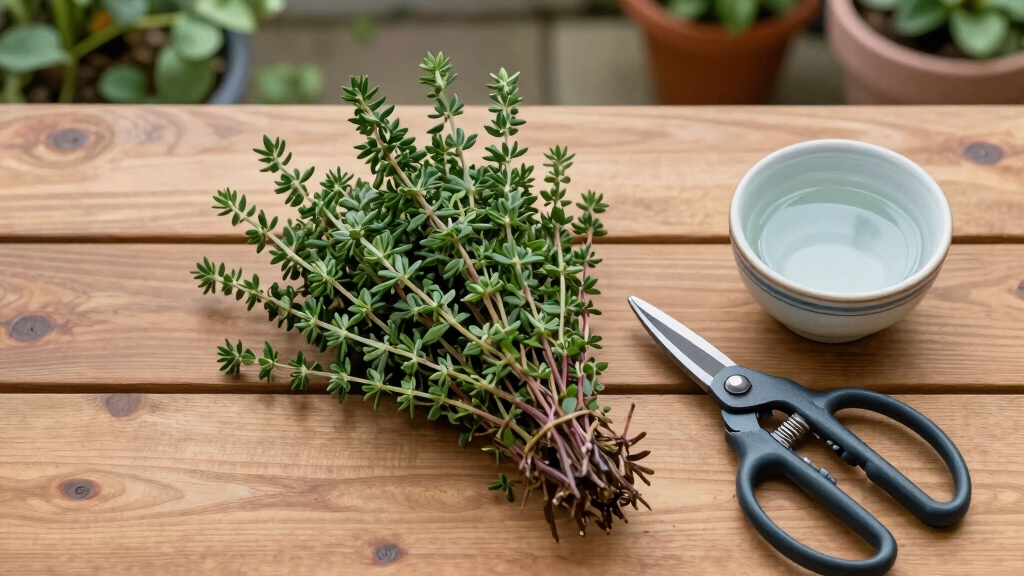 How To Harvest Thyme in Summer so it Keeps Growing – And to Get The Best Flavor