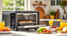 Summer Grilled Veggie Pizza with Ninja Foodi XL Pro Air Oven