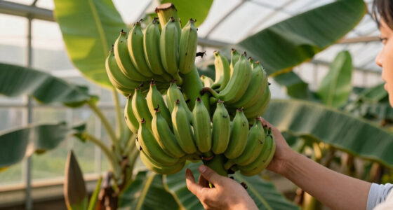 Bananas Sprout In Rayleigh Garden UK After 15 Years