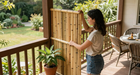 Before And After: This Renter-Friendly Privacy Hack Completely Changed Her Porch