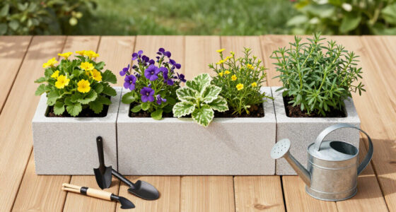 Cinder Blocks Get A Bad Rap, But They're Actually An Amazing Container Garden Alternative – And They Cost Less Than $3!
