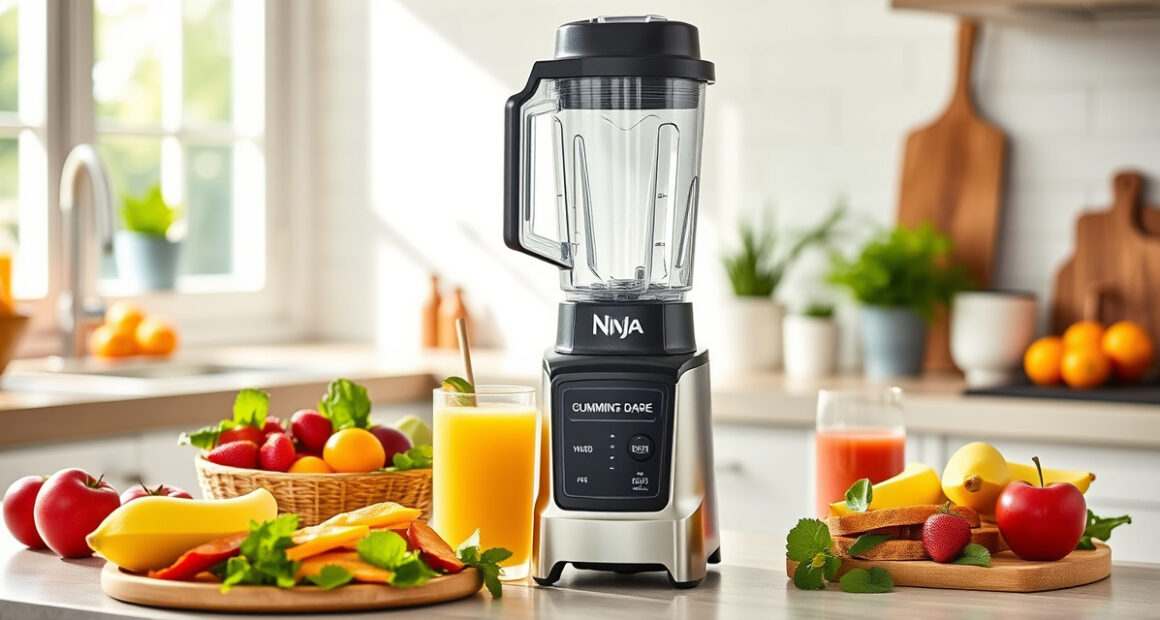 Cool Down with a Fresh Summer Smoothie Using Ninja BC151EM Blast Portable Blender