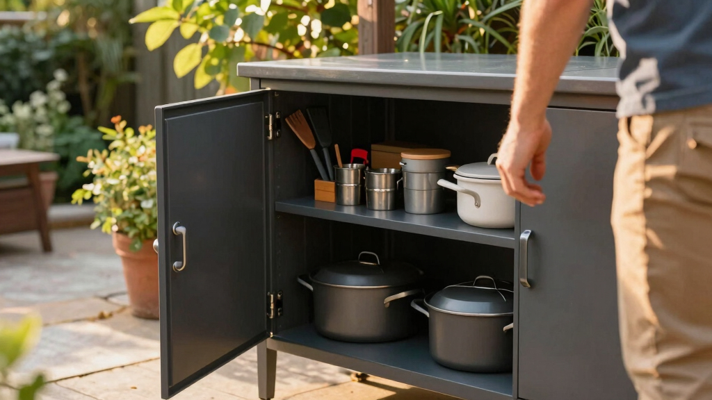 How to Choose Outdoor Kitchen Storage Cabinets