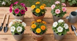 These 6 Flower Container Combinations Stay Beautiful All Summer – Without Constant Watering