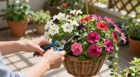 6 Simple Ways To Give Hanging Baskets A Refresh In August – And Keep Containers Looking Lush All Fall