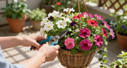 6 Simple Ways To Give Hanging Baskets A Refresh In August – And Keep Containers Looking Lush All Fall