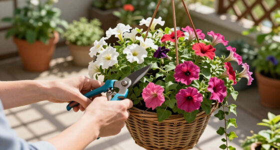 6 Simple Ways To Give Hanging Baskets A Refresh In August – And Keep Containers Looking Lush All Fall