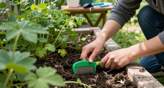 This 5 Minute Garden Job With A $4 Dog Comb In August Saves Me Hours Of Weeding In Spring