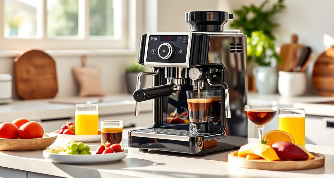 Bring Café Elegance Outdoors with the Ninja Luxe Café Pro Espresso Machine