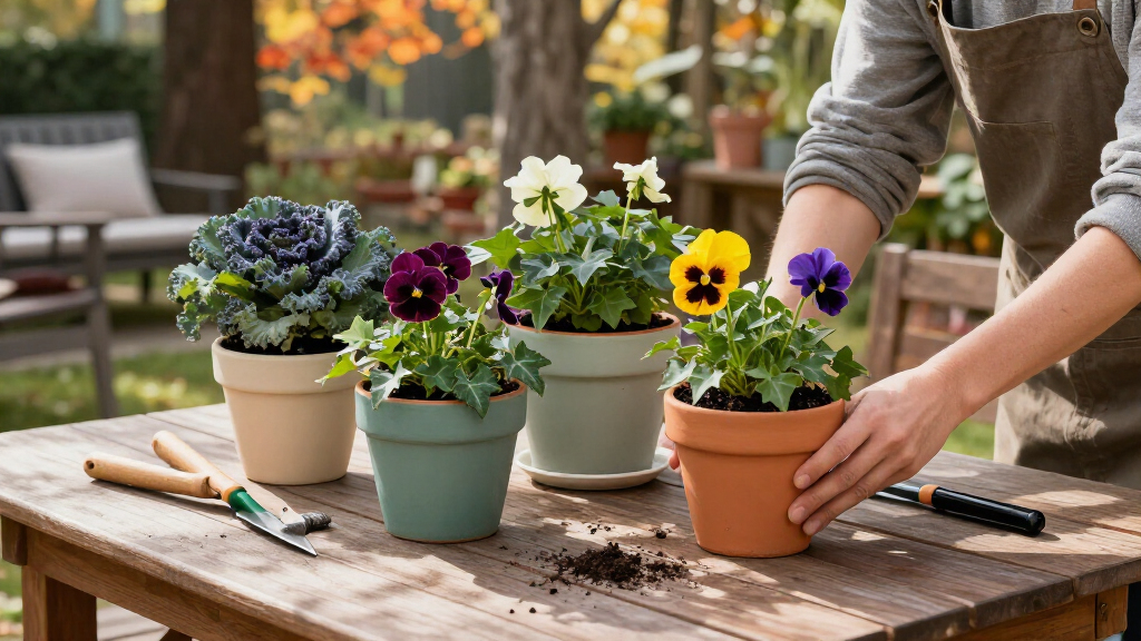 Fill Patio Pots With Vibrant Plants That Last From Fall Into Winter For A Wonderfully Colorful Cool-Season Display