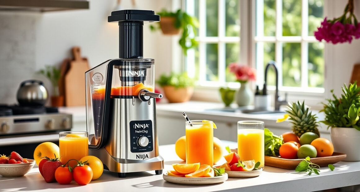 Summer Refresh with the Ninja NeverClog Cold Press Juicer