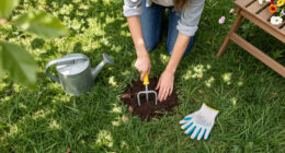 This Easy DIY Trick Solves 4 Common Lawn Problems At Once – All It Takes Is A Piece Of Old Chain-Link Fencing