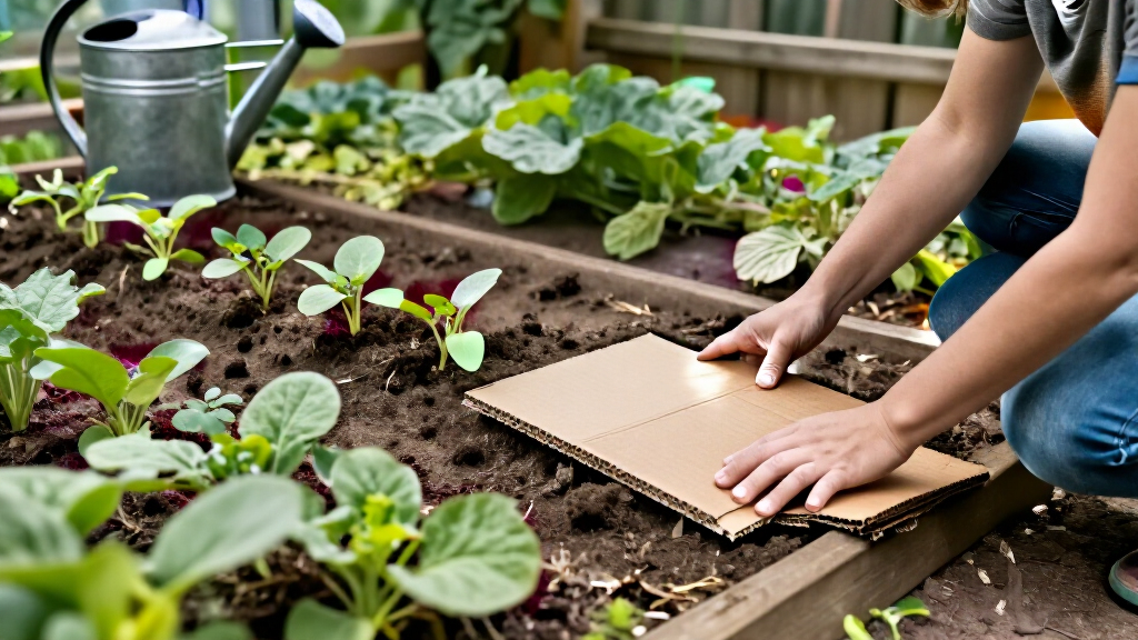 5 Clever Ways To Use Cardboard In Your Garden