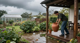Do This Vital Job Before The Weather Worsens To Keep Your Potted Plants Safe, Urge Garden Pros