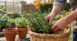 How To Harvest Herbs For Winter Cooking Before The First Frost