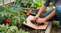 I Mulched My Veggie Bed With Cardboard And Enjoyed A Bumper Harvest – So Yes, It Does Work