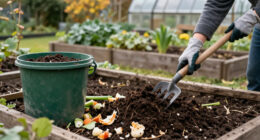 My 6-Ingredient Fall Soil Recipe Turns Kitchen Scraps Into Garden Gold – No Compost Bin Required