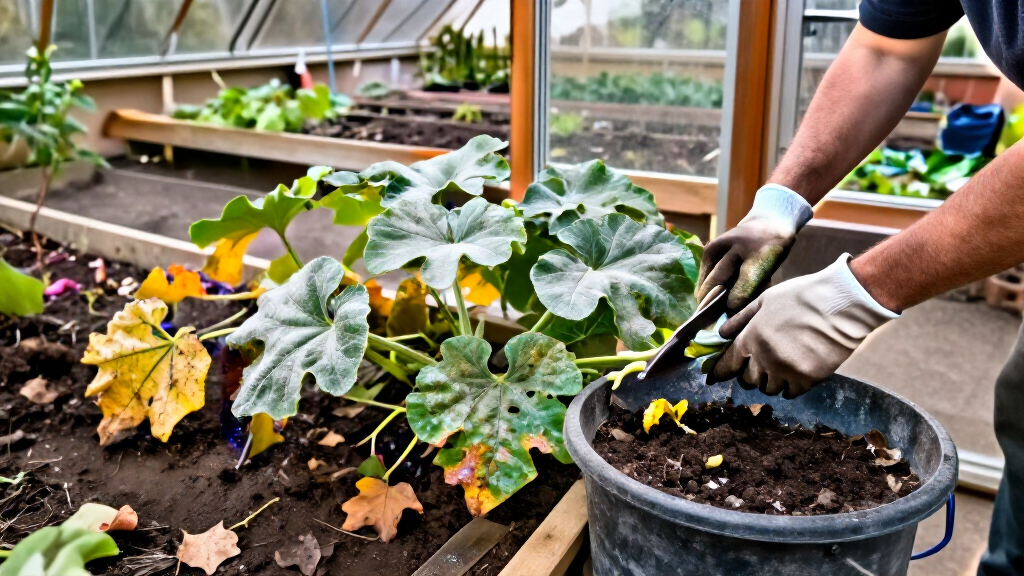 Powdery Mildew At Season’s End, Treat The Plant Or Clean Up And Move On?