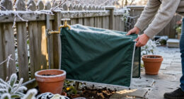 This Easy-Fit Cover Helps Protect Outdoor Faucets From Winter Frost And Freezing Temperatures – And Takes Seconds To Install